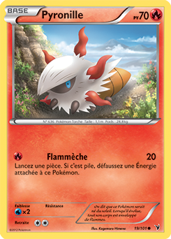 Carte Pokémon Pyronille 19/101 de la série Nobles Victoires en vente au meilleur prix