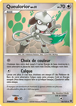 Carte Pokémon Peu commune Queulorior 66/132 de la série Merveilles Secrètes