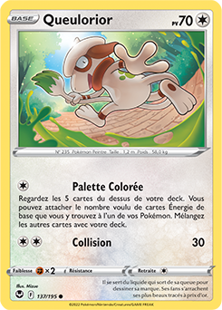 Carte Pokémon Queulorior 137/195 de la série Tempête Argentée en vente au meilleur prix