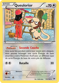 Carte Pokémon Queulorior 123/162 de la série Impulsion Turbo en vente au meilleur prix