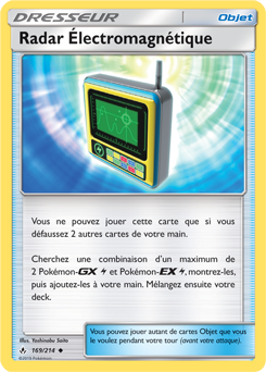 Carte Pokémon Radar Électromagnétique 169/214 de la série Alliance Infallible en vente au meilleur prix