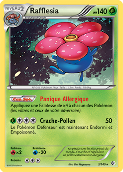 Carte Pokémon Rafflesia 3/149 de la série Frantières Franchies en vente au meilleur prix