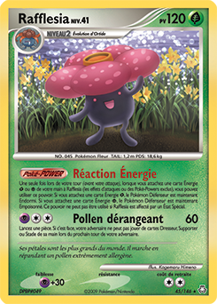 Carte Pokémon Rafflesia 45/146 de la série Eveil des Légendes en vente au meilleur prix