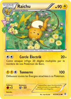 Carte Pokémon Raichu RC9/RC32 de la série Générations en vente au meilleur prix