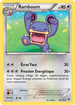 Carte Pokémon Ramboum 84/119 de la série Vigueur Spectrale en vente au meilleur prix