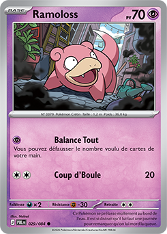 Carte Pokémon Ramoloss 29/84 de la série Nuit Noire en vente au meilleur prix