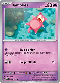 Carte Pokémon Ramoloss 79/165 de la série 151 en vente au meilleur prix