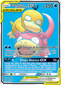 Carte Pokémon Ramoloss Psykokwak GX 217/236 de la série Harmonie des Esprits en vente au meilleur prix