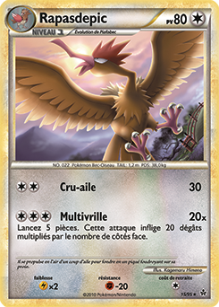 Carte Pokémon Rapasdepic 15/95 de la série Déchaînement en vente au meilleur prix