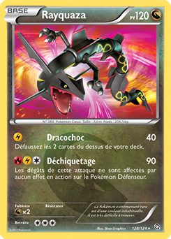 Carte Pokémon Rayquaza 128/124 de la série Dragons Éxaltés en vente au meilleur prix