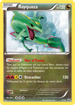 Carte Pokémon Rayquaza XY64 de la série Promos XY en vente au meilleur prix