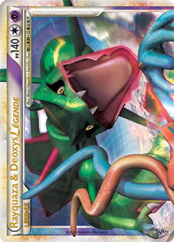 Carte Pokémon Pokémon Légende Rayquaza & Deoxys LÉGENDE 89/90 de la série Indomptable