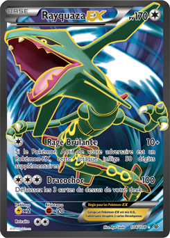 Carte Pokémon Rayquaza EX 104/108 de la série Ciel Rugissant en vente au meilleur prix