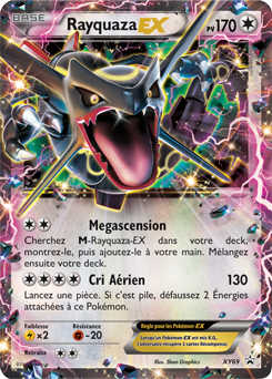 Carte Pokémon Rayquaza EX XY69 de la série Promos XY en vente au meilleur prix