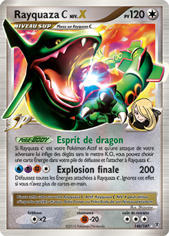 Carte Pokémon Rayquaza NIV.X 146/147 de la série Vainqueurs Suprêmes en vente au meilleur prix