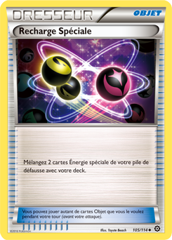 Carte Pokémon Recharge Spéciale 105/114 de la série Offensive Vapeur en vente au meilleur prix