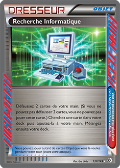 Carte Pokémon Recherche Informatique 137/149 de la série Frantières Franchies en vente au meilleur prix