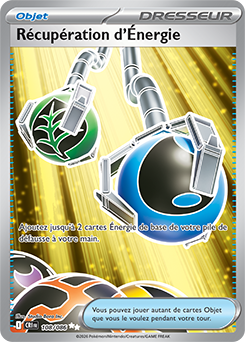 Carte Pokémon Récupération d'Énergie 108/86 de la série Chaos Ascendant en vente au meilleur prix