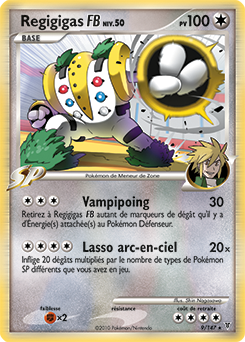 Carte Pokémon Regigigas 9/147 de la série Vainqueurs Suprêmes en vente au meilleur prix