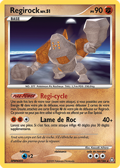 Carte Pokémon Regirock 38/146 de la série Eveil des Légendes en vente au meilleur prix