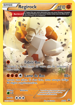 Carte Pokémon Promo Regirock XY49 de la série Promos XY