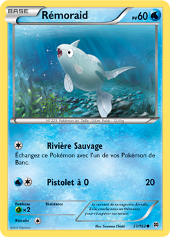 Carte Pokémon Rémoraid 31/162 de la série Impulsion Turbo en vente au meilleur prix