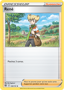 Carte Pokémon René 130/172 de la série Stars Étincelantes en vente au meilleur prix