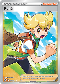 Carte Pokémon René 167/172 de la série Stars Étincelantes en vente au meilleur prix