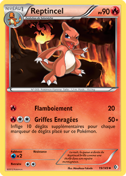 Carte Pokémon Reptincel 19/149 de la série Frantières Franchies en vente au meilleur prix