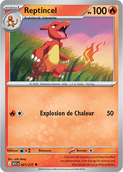 Carte Pokémon Reptincel 21/217 de la série Héros Transcendants en vente au meilleur prix
