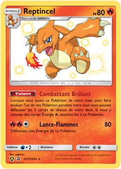 Carte Pokémon Reptincel SV7/SV94 de la série Destinées Occultes en vente au meilleur prix