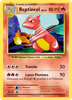 Carte Pokémon Reptincel 10/108 de la série Évolutions en vente au meilleur prix