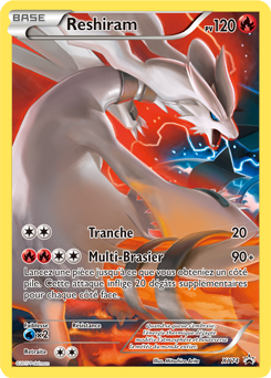 Carte Pokémon Promo Reshiram XY74 de la série Promos XY