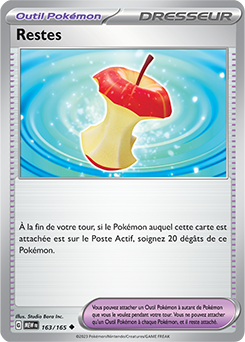 Carte Pokémon Restes 163/165 de la série 151 en vente au meilleur prix