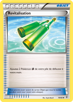 Carte Pokémon Peu commune Revitalisation 70/83 de la série Générations