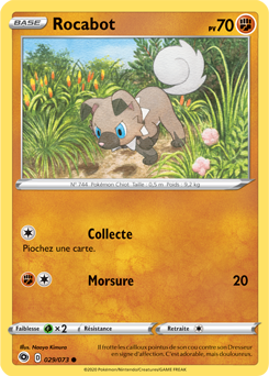 Carte Pokémon Rocabot 029/073 de la série La Voie du Maître en vente au meilleur prix
