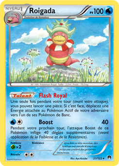 Carte Pokémon Roigada 21/122 de la série Rupture Turbo en vente au meilleur prix