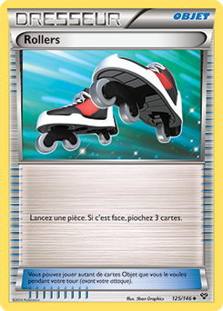 Carte Pokémon Peu commune Rollers 125/146 de la série X&Y