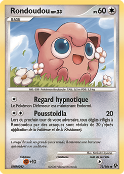 Carte Pokémon Rondoudou 72/106 de la série Duels au Sommet en vente au meilleur prix