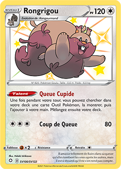 Carte Pokémon Rongrigou SV100/SV122 de la série Destinées Radieuses en vente au meilleur prix