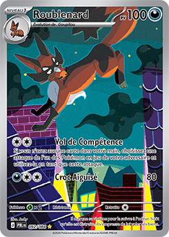 Carte Pokémon Roublenard 92/84 de la série Nuit Noire en vente au meilleur prix