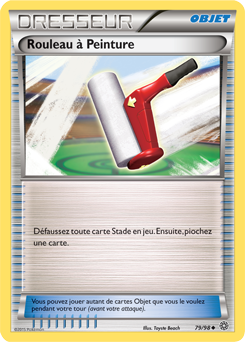 Carte Pokémon Rouleau à Peinture 79/98 de la série Origines Antiques en vente au meilleur prix
