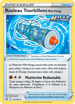Carte Pokémon Rouleau Tourbillons Mille Poings 131/163 de la série Styles de Combat en vente au meilleur prix