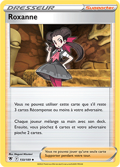 Carte Pokémon Roxanne 150/189 de la série Astres Radieux en vente au meilleur prix