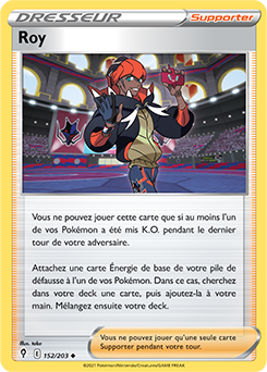Carte Pokémon Roy 152/203 de la série Évolution Céleste en vente au meilleur prix