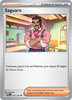 Carte Pokémon Saguaro 187/193 de la série Évolutions à Paldea en vente au meilleur prix