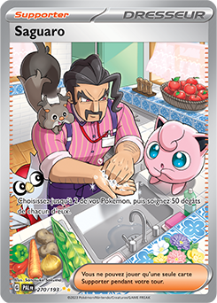 Carte Pokémon Saguaro 270/193 de la série Évolutions à Paldea en vente au meilleur prix
