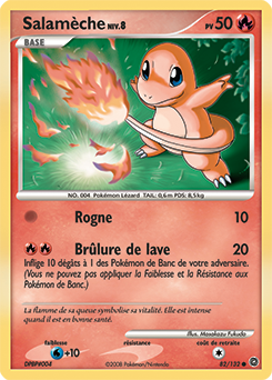 Carte Pokémon Salamèche 82/132 de la série Merveilles Secrètes en vente au meilleur prix