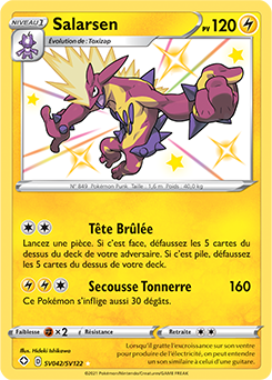 Carte Pokémon Salarsen SV042/SV122 de la série Destinées Radieuses en vente au meilleur prix