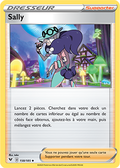 Carte Pokémon Sally 158/185 de la série Voltage Éclatant en vente au meilleur prix